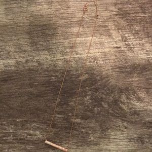 Rose Gold Fossil necklace